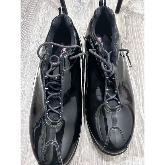 Vintage Marc Ecko Dress Style Shoes Men's Size 16 M Patent Oxfords  Black - Picture 1 of 7